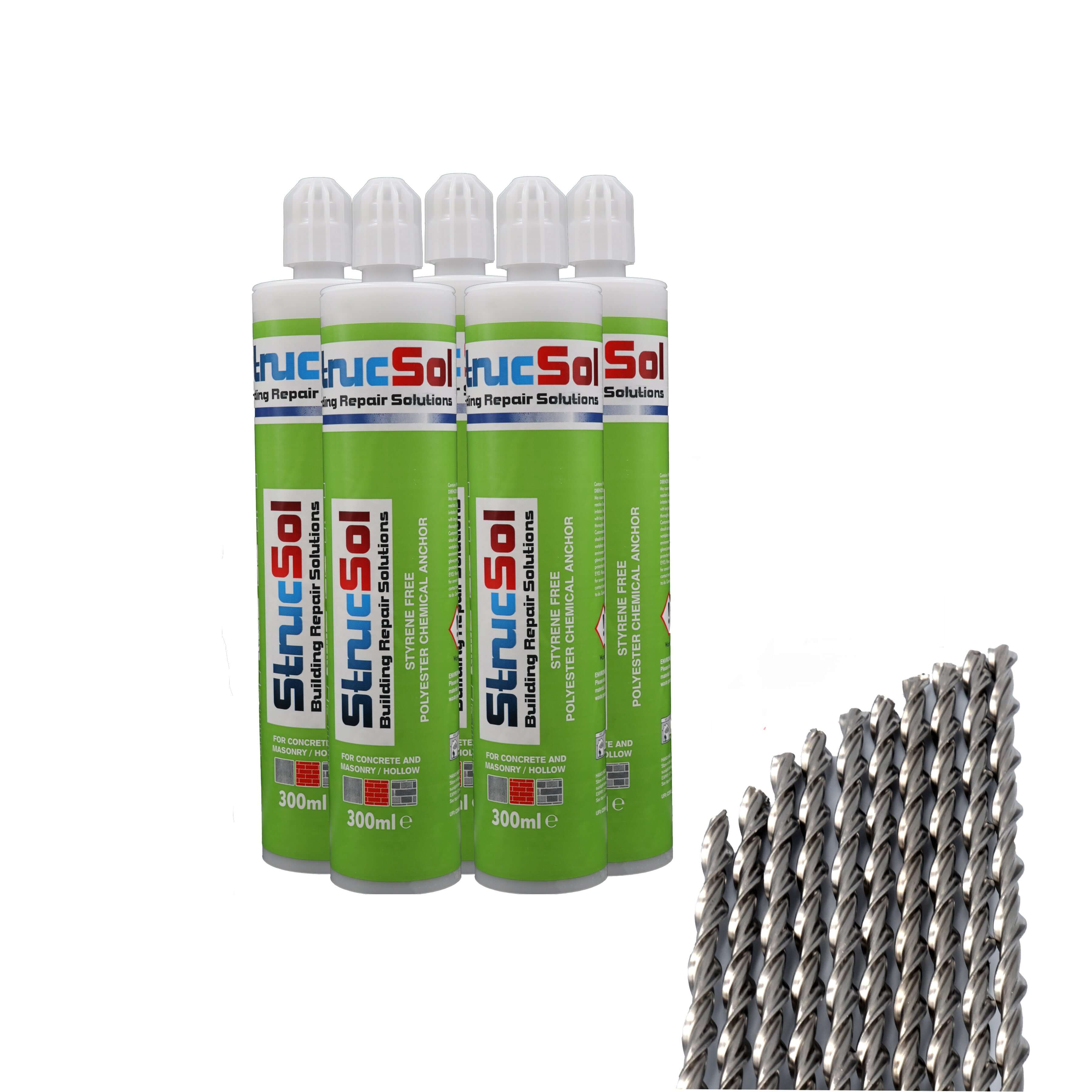 300ml resin with 10 bars