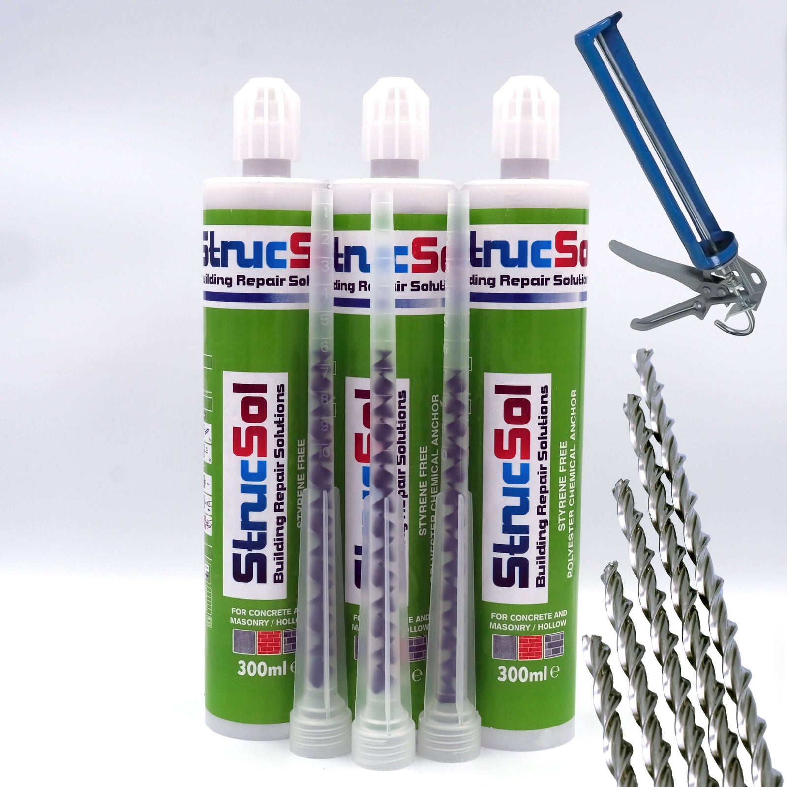 300ml Helical Bar Crack Stitch Kit (variations).