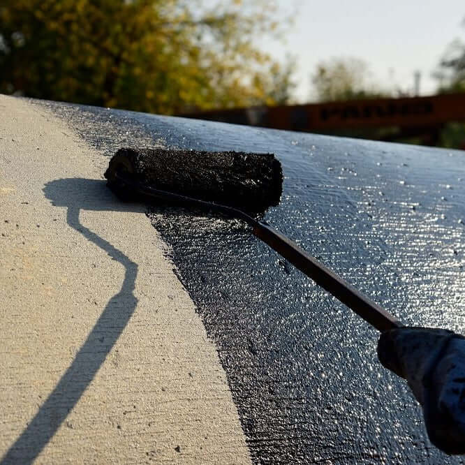 Strucsol DPM Damp Proof membrane for waterproofing damp proofing application by brush, sprayer or roller