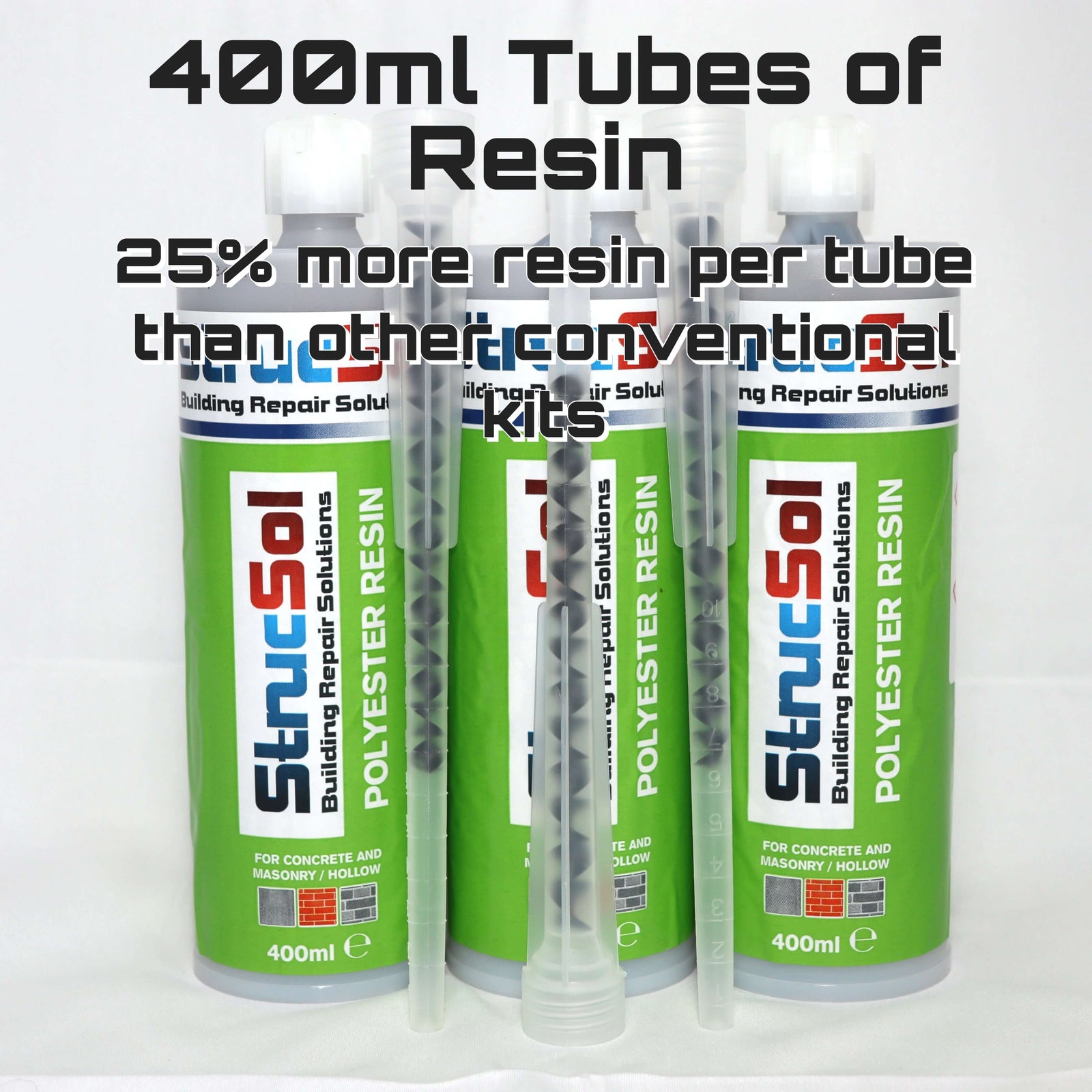 Strucsol (Heavy Duty) Ultrabar Composite® Crack Stitch Brick Repair Kit [SMALL].