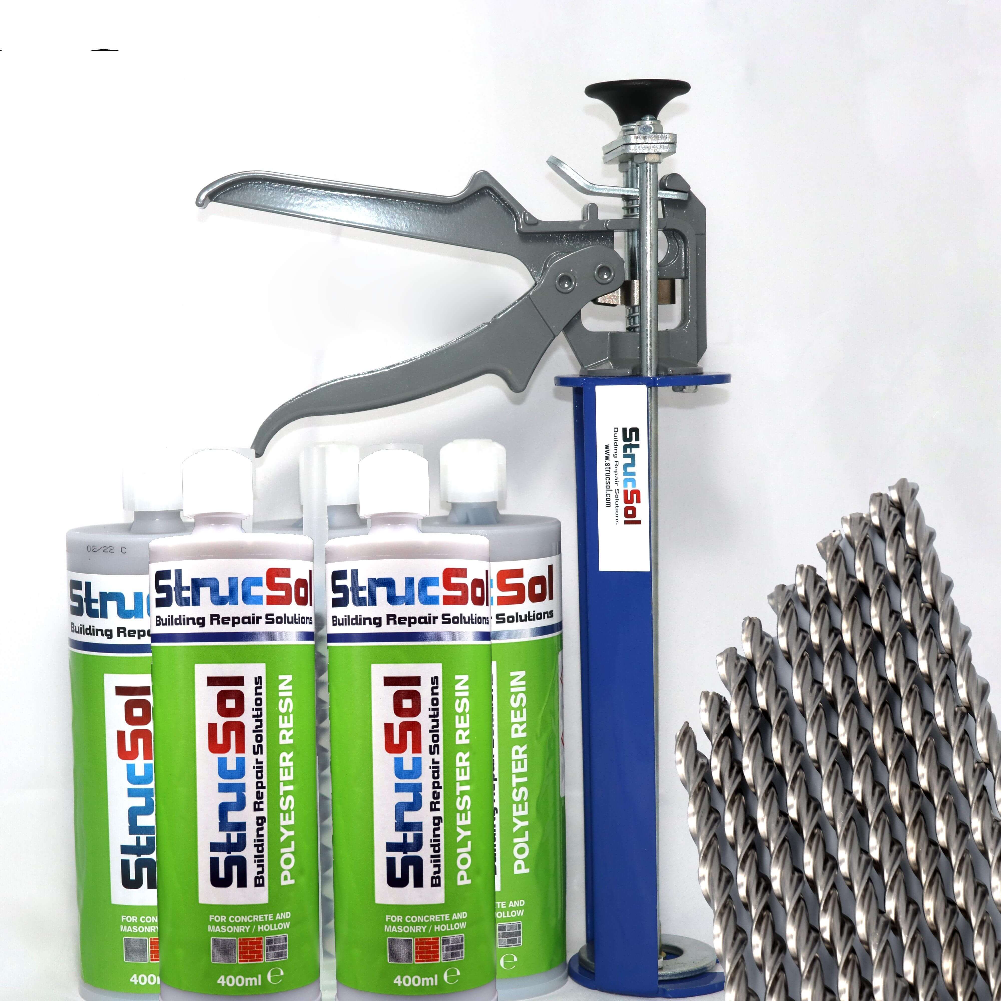 Heavy Duty Crack Stitch Repair Kit (MEDIUM).