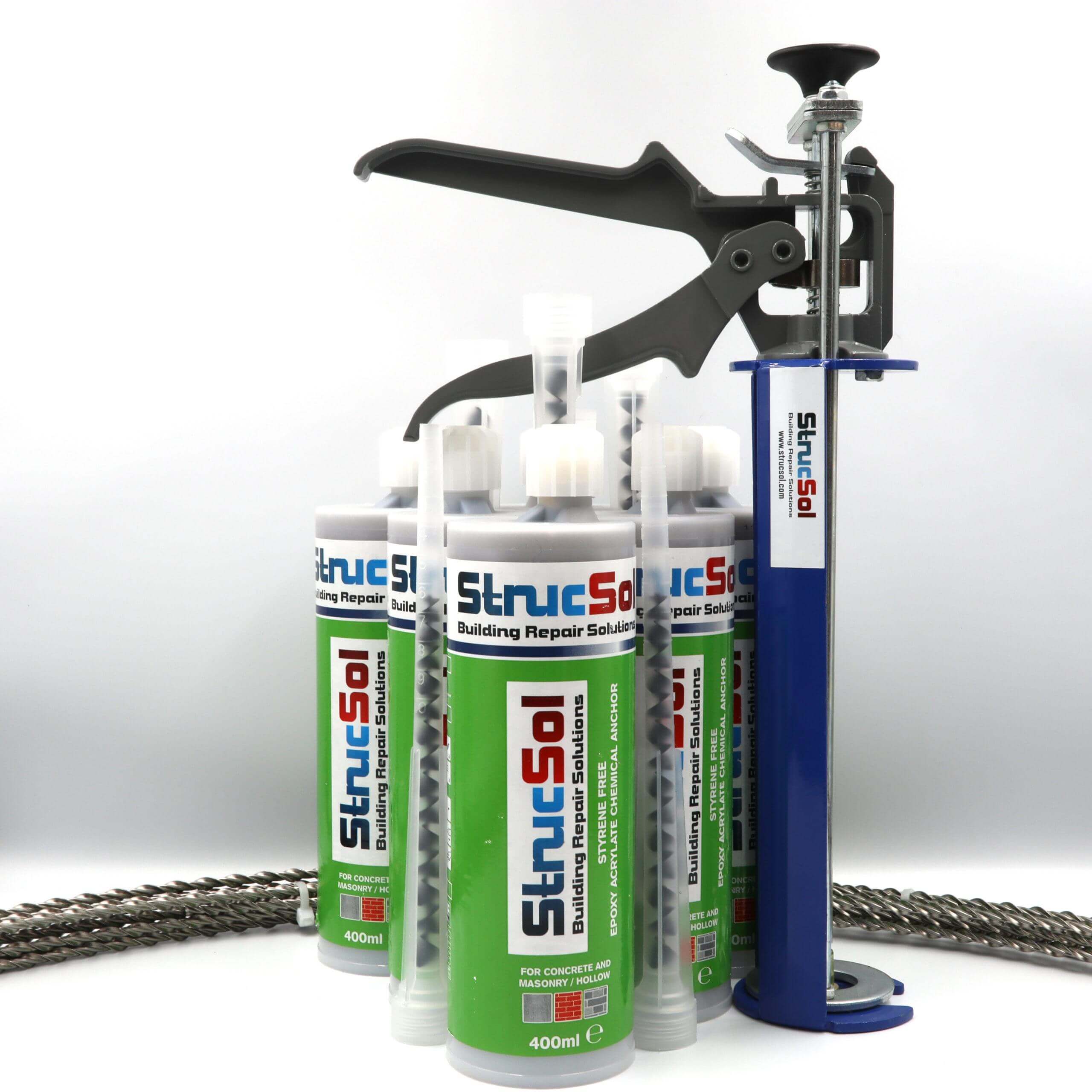 Strucsol lintel repair kit - resin based