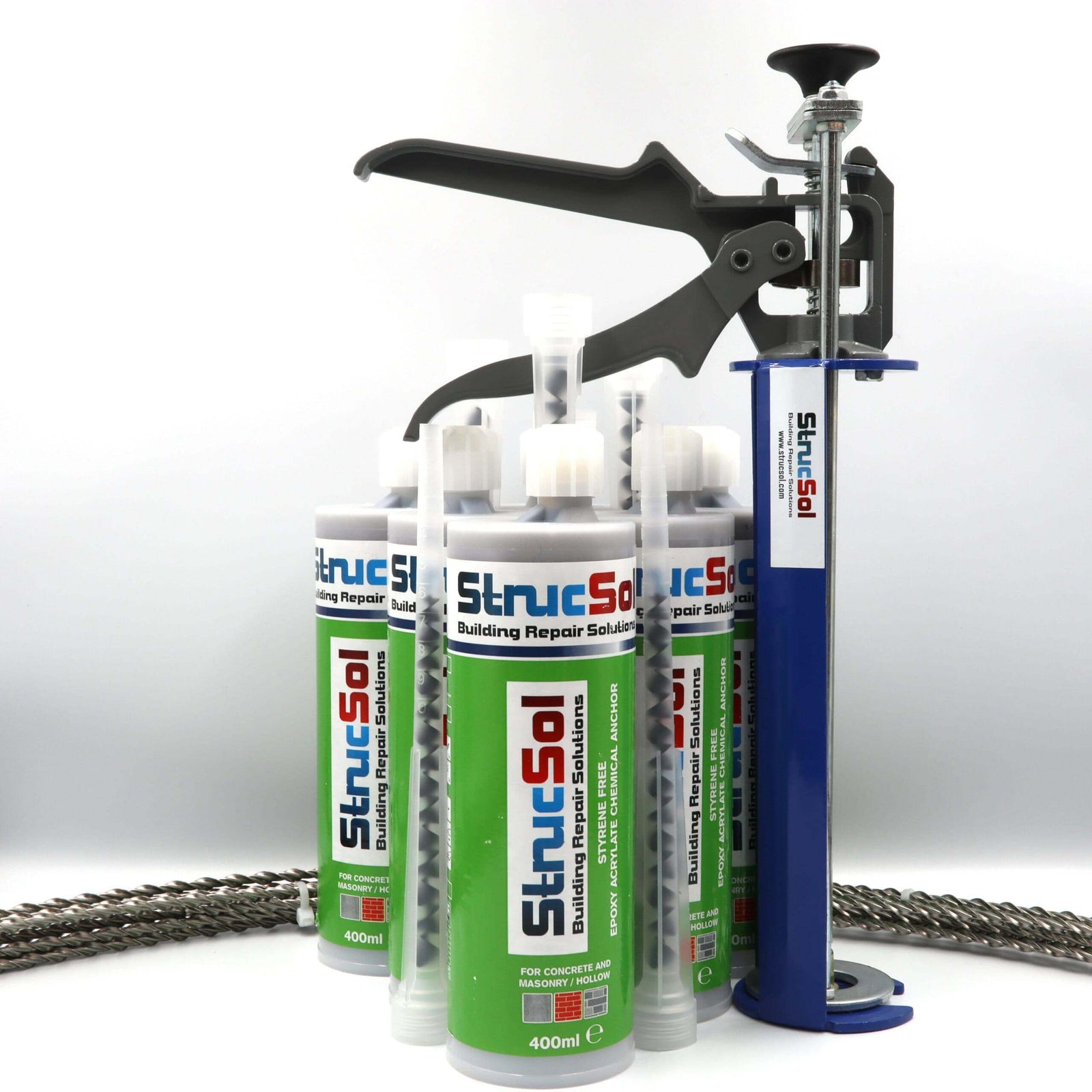 Strucsol lintel repair kit - resin based