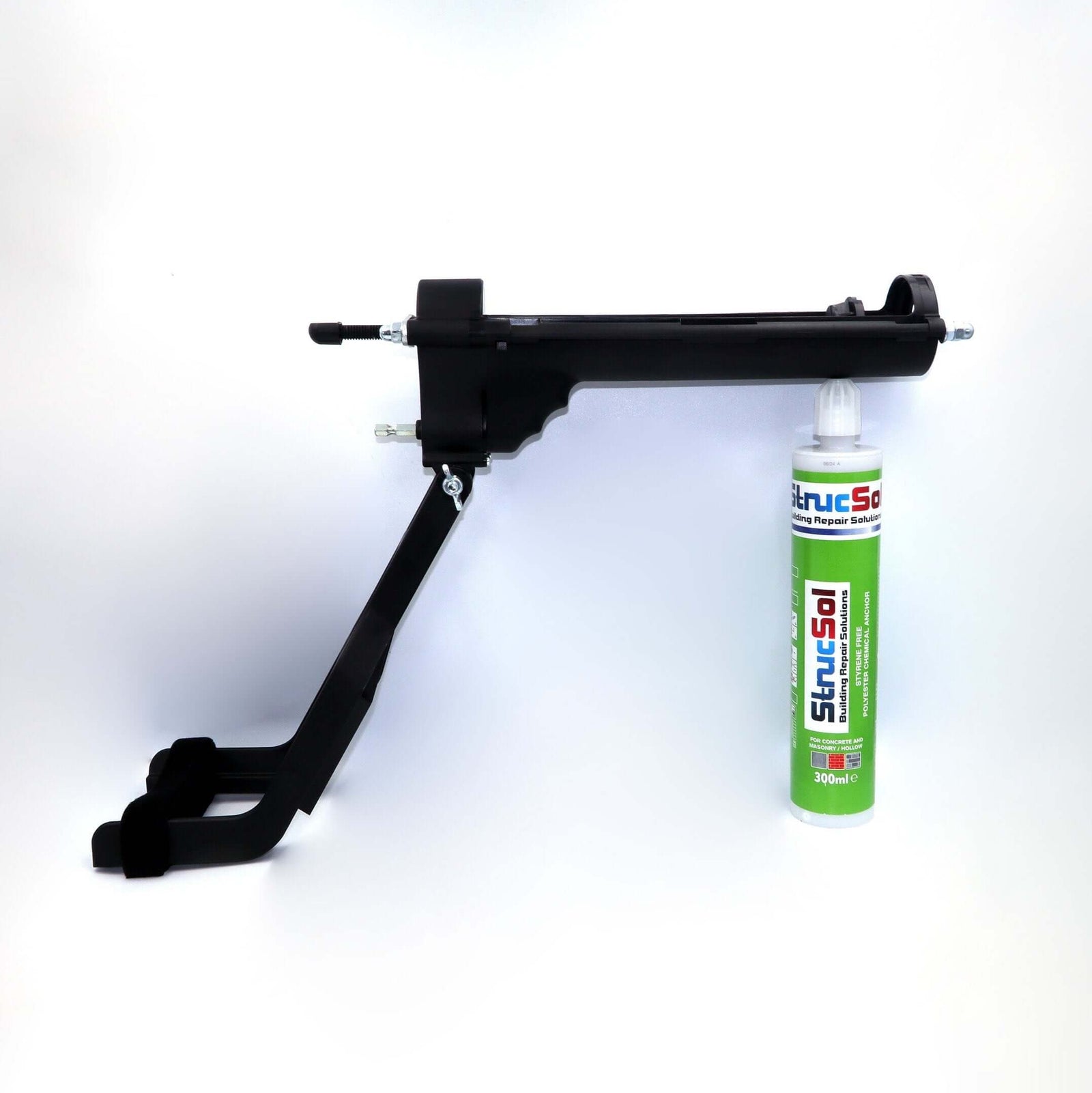 Strucsol 300ml Auto Resin Gun (Power Tool Adapter).