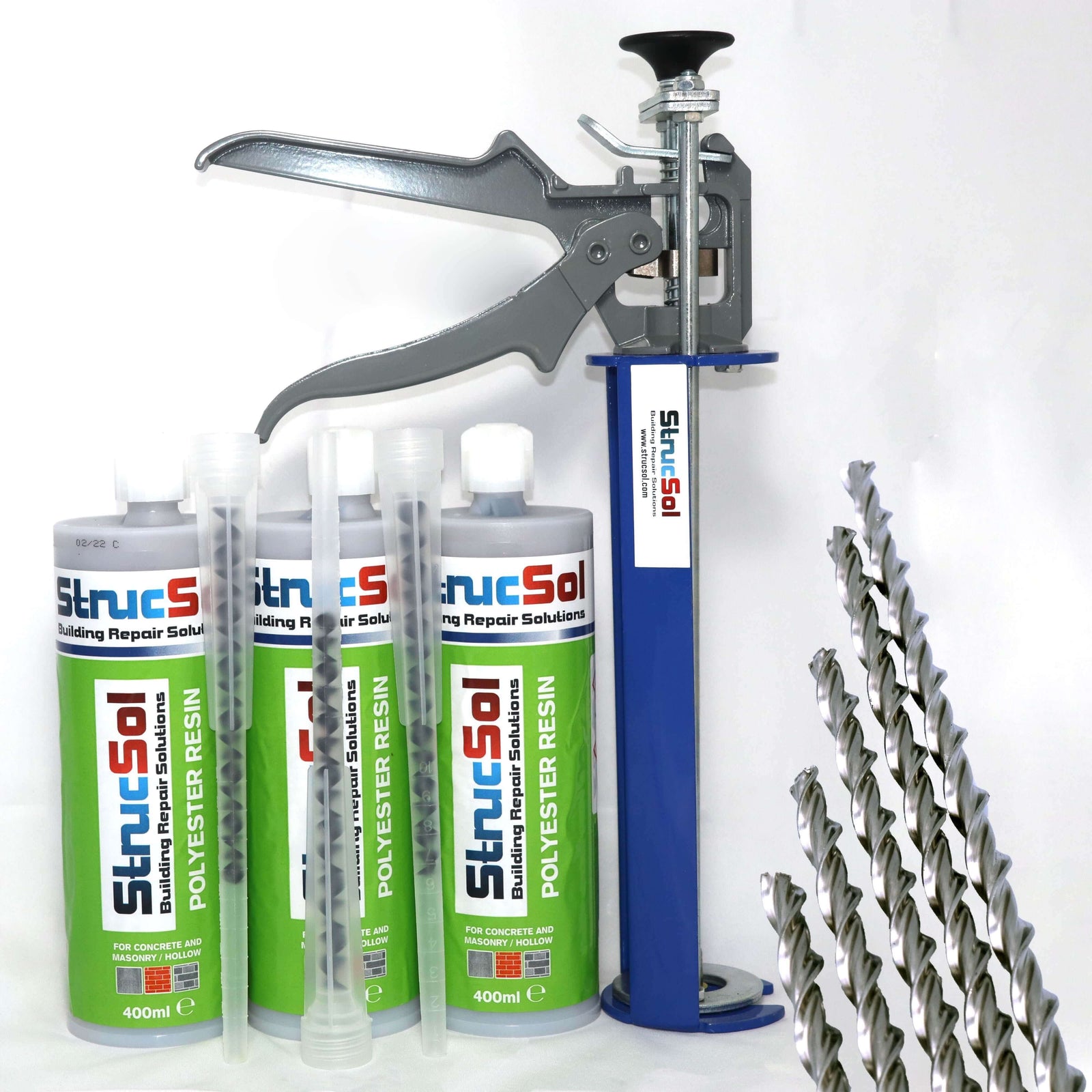 Heavy Duty Crack Stitch Repair Kit (SMALL).